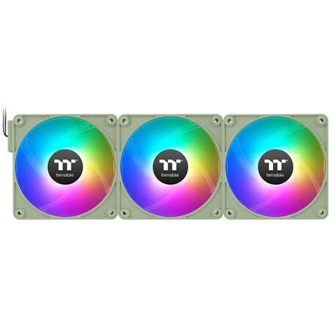Thermaltake CT120 EX Reverse Blades Fan (Matcha Green, 3 Pack)