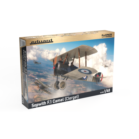 Eduard 1/48 Sopwith F.1 Camel Clerget Plastic Model Kit [82172]