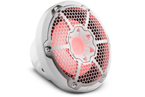 DS18 NXL-10SUB NXL 10" Marine Subwoofer With LED RGB Lights (White)
