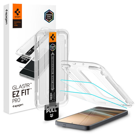 Spigen Galaxy S26 Plus GLAS.tR EZ Fit Pro 2PCS Screen Protector (Clear)