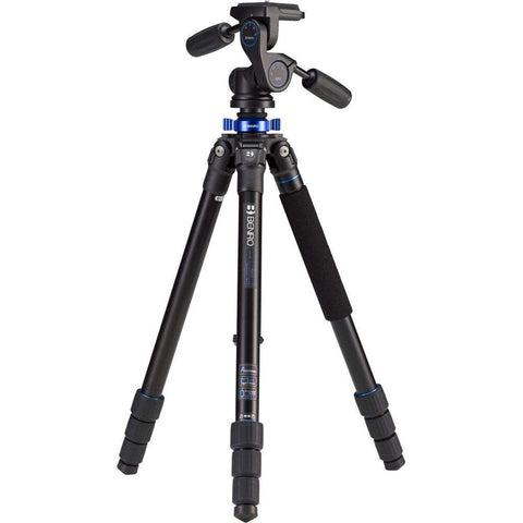 Benro Mach3 Series 2 Carbon Fibre Tripod with Twist Lock HD2 Head (167cm)