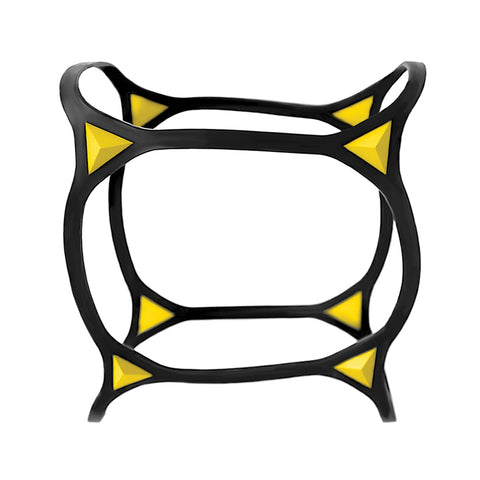 SKLZ Square Up Basketball Strap Alignment Tool Black Yellow Triangles