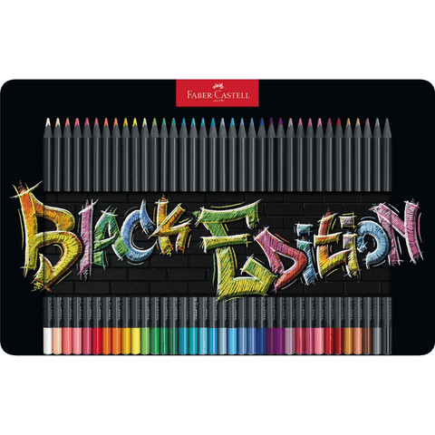 Faber-Castell Black Edition Colour Pencils [Tin 36]