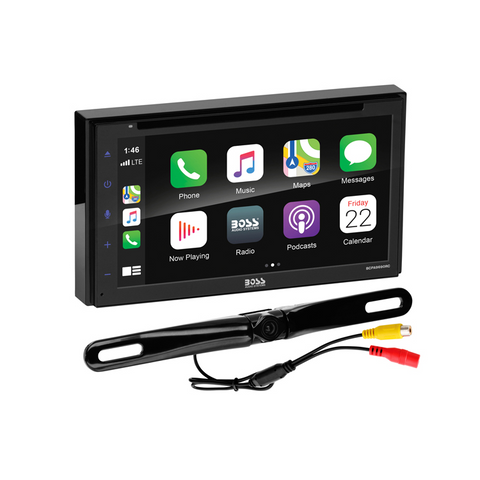 Boss Audio BCPA9690RC 6.7" Apple CarPlay & Android Auto DVD Bluetooth