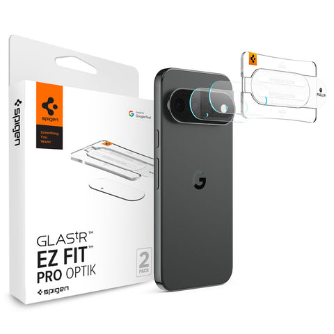 Spigen Google Pixel 11 Pro XL EZ Fit Pro GLAS.tR Optik 2PCS Camera Lens Protector (Clear)