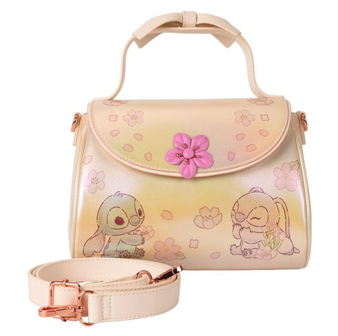 Loungefly Disney Lilo and Stitch - Cute Stitch Bow Handle Crossbody Bag