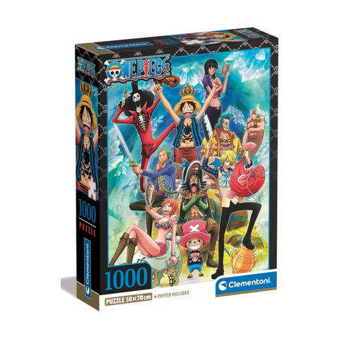 Clementoni One Piece 1000pc Jigsaw Puzzle Set Design 3