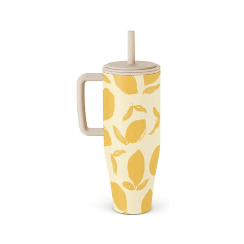 Burga Leakproof Tumbler 1.2L Insulated (Lemon Tart)