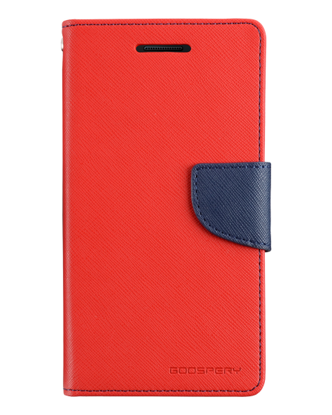 Goospery Fancy Diary for iPhone 12 Mini - red