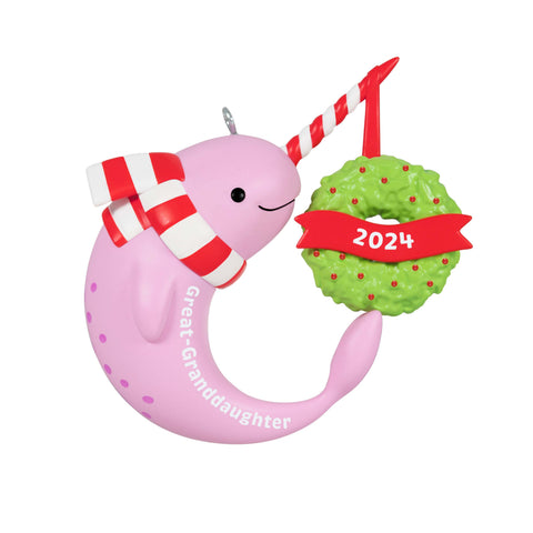 Great-Granddaughter Narwhal - Hallmark Keepsake Christmas Ornament