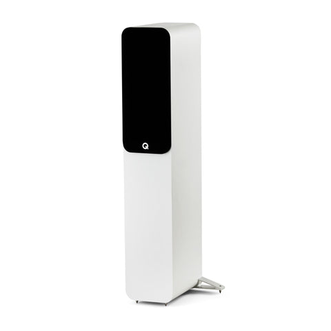 Q Acoustics 5040 Satin White Floorstanding Speakers Pair