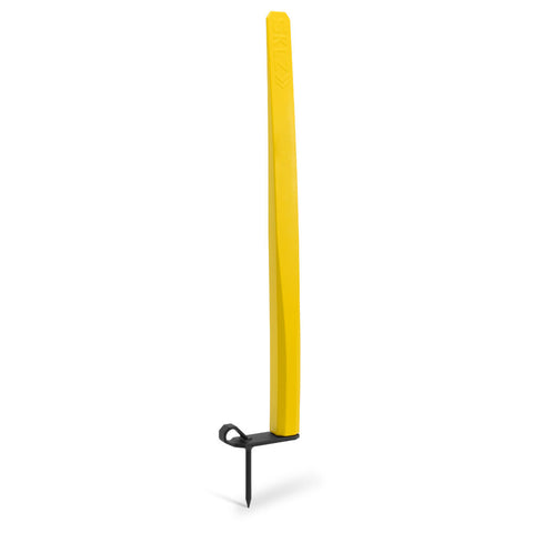 SKLZ Portable Lightweight Solo Cricket Training Stump Yellow 28 Inch
