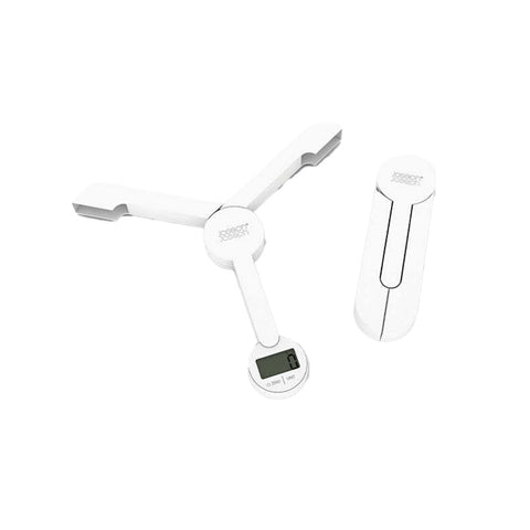 Joseph Joseph TriScale Folding Digital LCD Kitchen Scale 20cm White