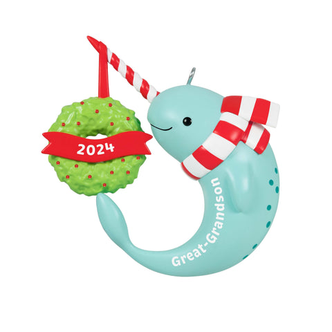 Great-Grandson Narwhal - Hallmark Keepsake Christmas Ornament