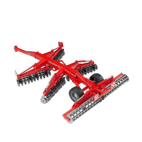 Bruder Licensed 1:16 Scale Kuhn Discover XL Disc Harrow 02217 Red