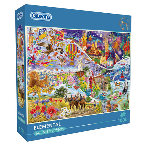 Gibsons 1000pc Elemental Puzzle