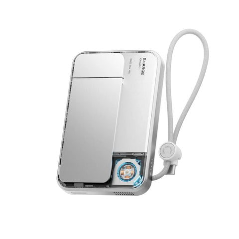 Sharge IceMag 3 Magnetic Power Bank 10000mAh (White)