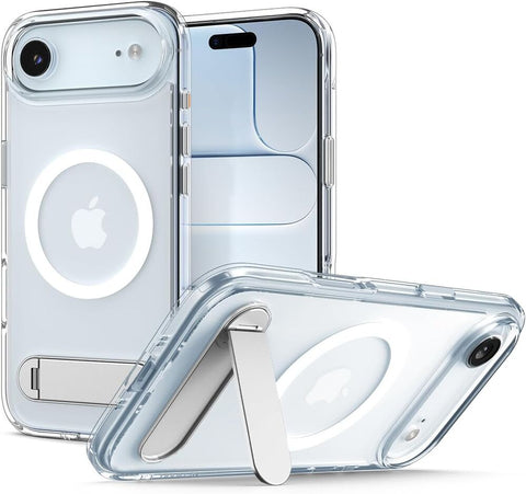 SPIGEN Ultra Hybrid Kickstand MagSafe Case for iPhone Air (Clear White)