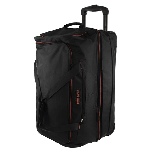 Pierre Cardin Large Suitcase Soft Trolley Case Travel Luggage 82cm Black