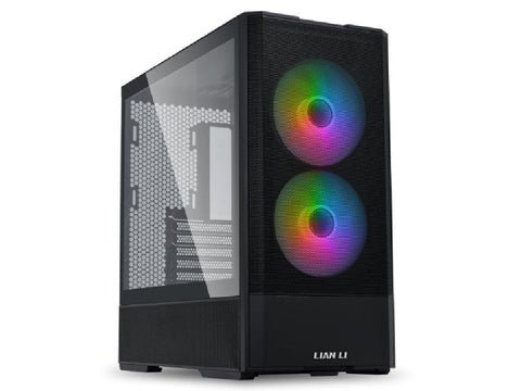 Lian Li LANCOOL 207 RGB Tempered Glass Mid-Tower Case - Black