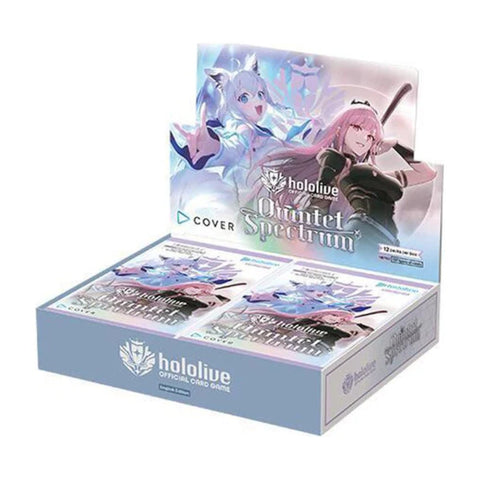 Bushiroad hololive OFFICIAL CARD GAME hBP02e Quintet Spectrum Booster Box