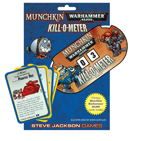 Steve Jackson Games Munchkin Warhammer 40k Kill O Meter