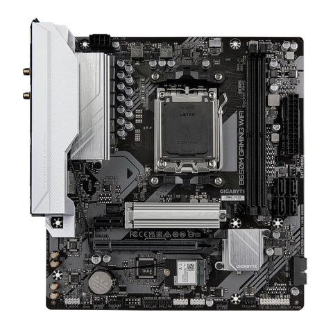 Gigabyte B650M GAMING WIFI, AMD AM5, 2 x DDR5 up to 128 GB, 1 x HDMI, 	1 x PCI E -