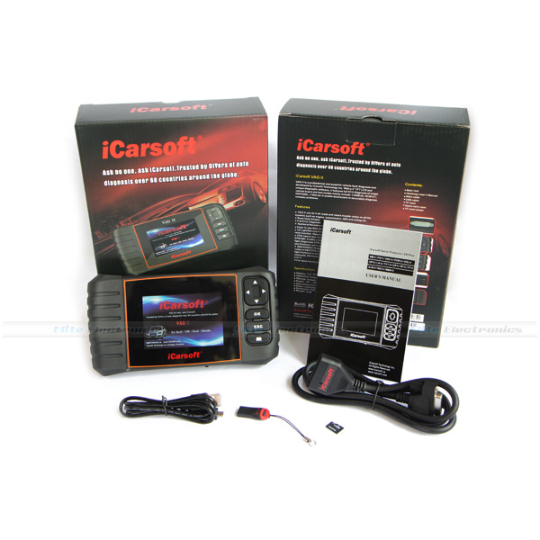 iCarsoft CR Plus Professional OBD2 Diagnostic Code Scanner Tool