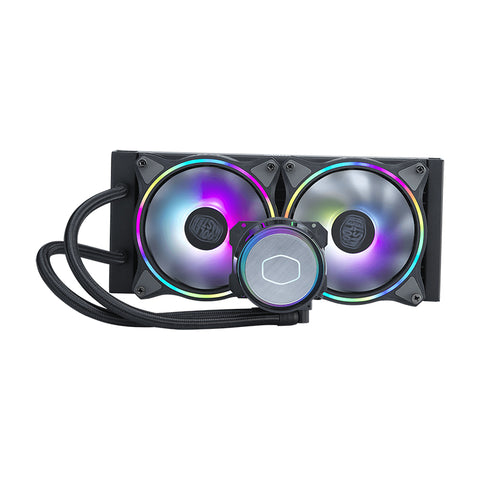 Cooler Master ML240 Illusion Addressable RGB CPU Cooler (MLX-D24M-A18P2-R1) - Black