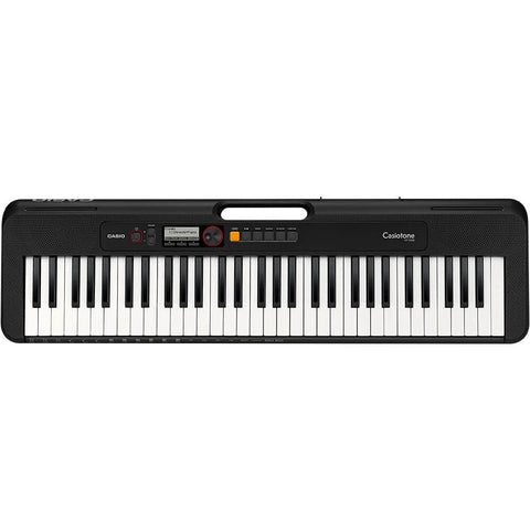Casio Casiotone Ultra Compact 61-Note Portable Keyboard with USB - Black