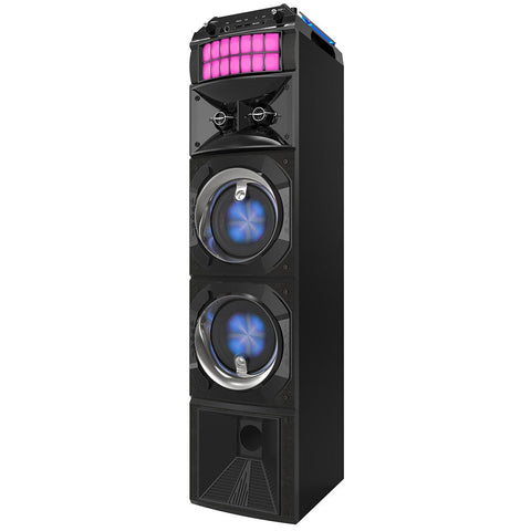 Lenoxx Stage Wireless Speaker with LED Lights 80W