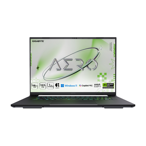GIGABYTE AERO X16 RTX 5060 Ryzen AI 7 350 Gaming Laptop