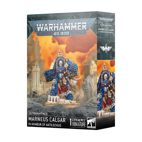 Games Workshop Warhammer 40K Ultramarines Marneus Calgar in Armour of Antilochus