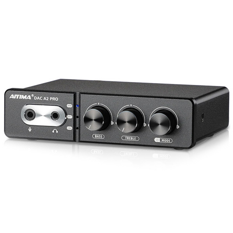 AIYIMA DAC A2 Pro DAC Headphone Amplifier with Bass Treble Controls