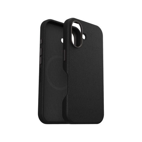 OtterBox Symmetry Cactus Phone Case for iPhone 16 - Noir Ash - Black