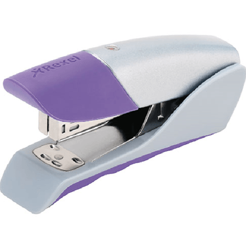 Rexel Gazelle Stapler Half Strip Purple