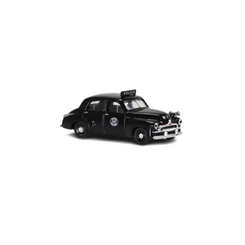 DDA 1:64 Scale FJ Holden Police Sedan Black Diecast Toy Model