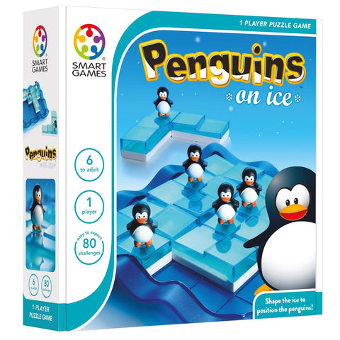 Smart Games Penguins on Ice Puzzle Board