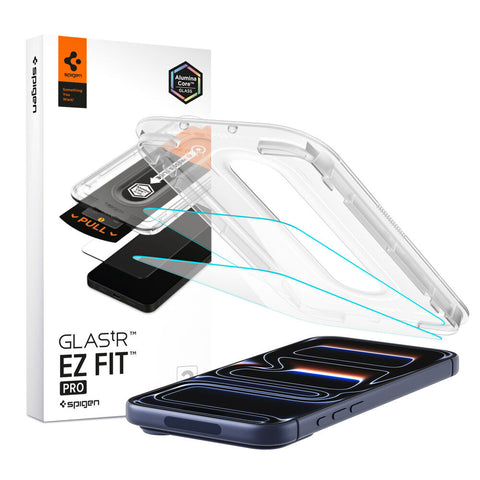 SPIGEN EZ Fit Pro 2PCS Glass Screen Protector for iPhone 17 Pro Max/16 Pro Max (Clear)