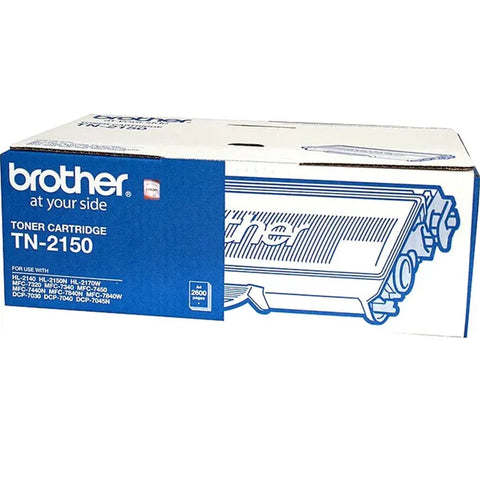 Brother TN-2150 Toner Ink Cartridge Black Genuine Original