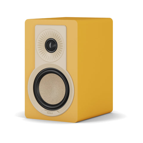DALI KUPID Bookshelf Speakers - Golden Yellow