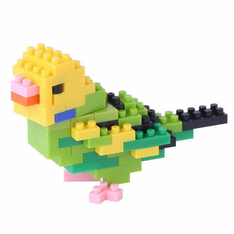 Nanoblock Budgerigar Green Opaline