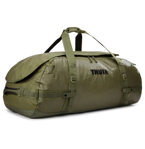 Thule Chasm 130L Duffel Overnight Bag Convertible Backpack Duffle in Olivine