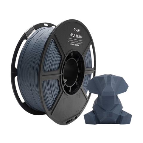 eSun Matte PLA 3D Print Filament 1.75mm 1kg - Dark Grey