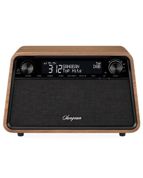 Sangean WR-201D DAB/FM Radio - Vintage Walnut
