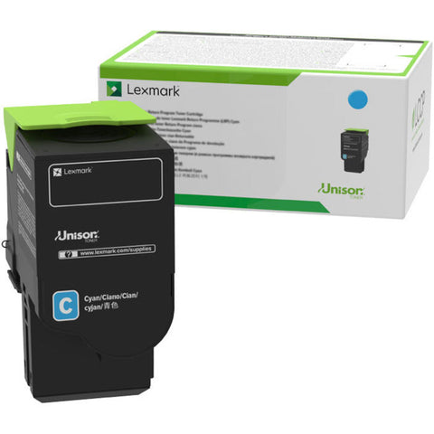 Lexmark 78C6Xce Toner Cartridge Extra High Yield (Cyan)
