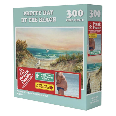 Wilder Games Doing Things Beach Prank Puzzle 300 pieces