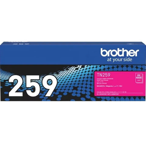 Brother TN259 Ink Toner Cartridge Magenta Genuine Original TN-259M