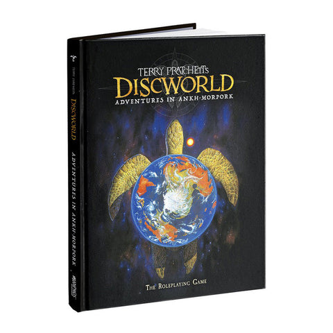 Modiphius Entertainment Terry Pratchett's Discworld RPG Adventures in Ankh-Morpork Core Rulebook - Digest Size