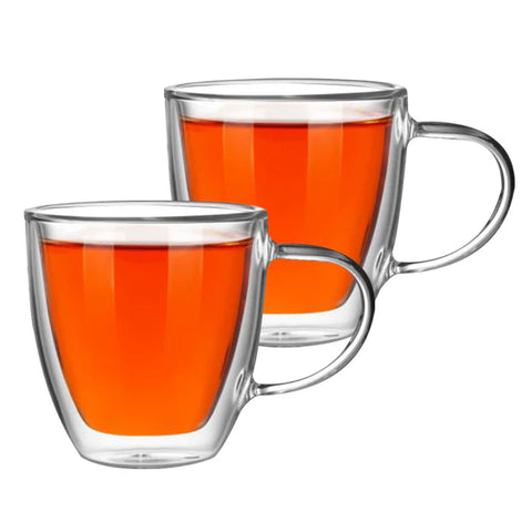 Bialetti Double Wall Capri Glasses - 160ml x 2